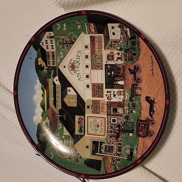 The Bradford Exchange Peppercricket Farms Decorative Plates Charles Wysocki's - Picture 1 of 6